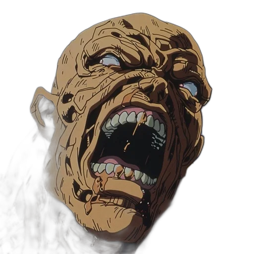 mask, face, creature, staff transparent PNG cut-out