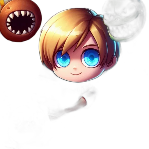 staff, face, mask, creature transparent PNG cut-out