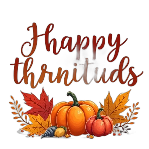 hand, lettering, illustrations, thanksgiving transparent PNG cut-out