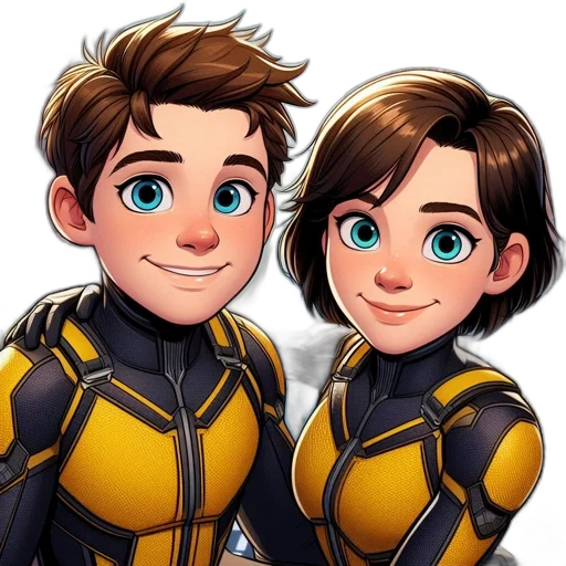 cartoon, comic book art, concept art, 3d render transparent PNG cut-out