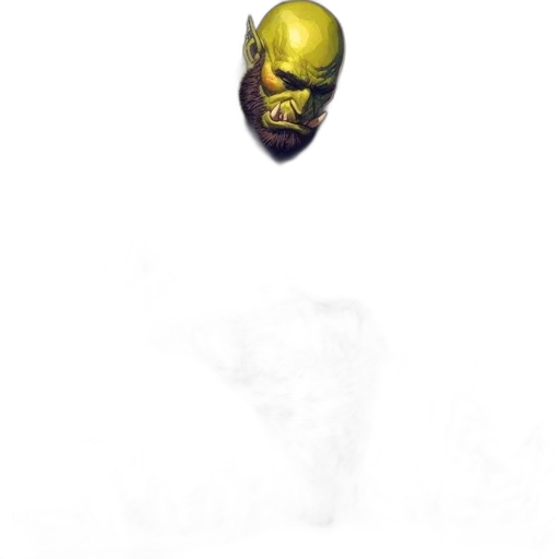 mask, face, creature, staff transparent PNG cut-out