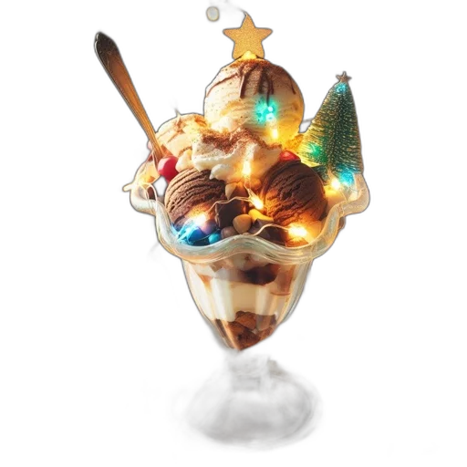 food, crown, staff, 3d render transparent PNG cut-out