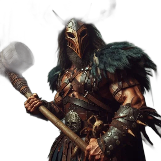 sword, mask, weapon, staff transparent PNG cut-out