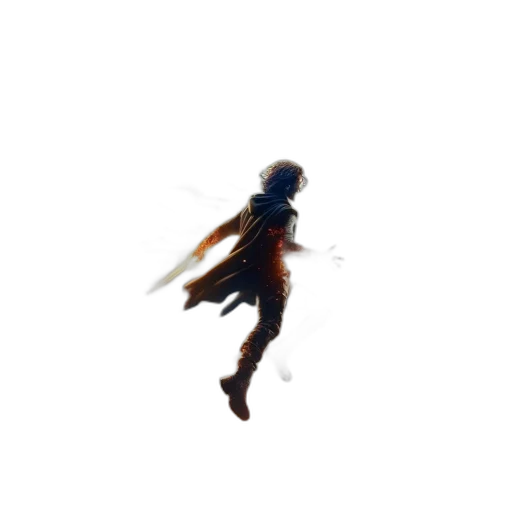 dragon, creature, hair, robot transparent PNG cut-out