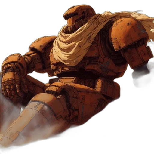 robot, weapon, sword, staff transparent PNG cut-out