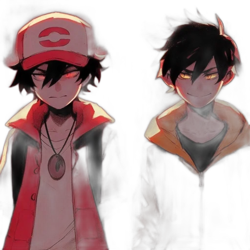 hat, jacket, concept art, anime transparent PNG cut-out