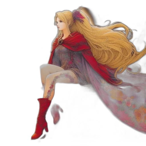 dress, shoes, concept art, fantasy art transparent PNG cut-out