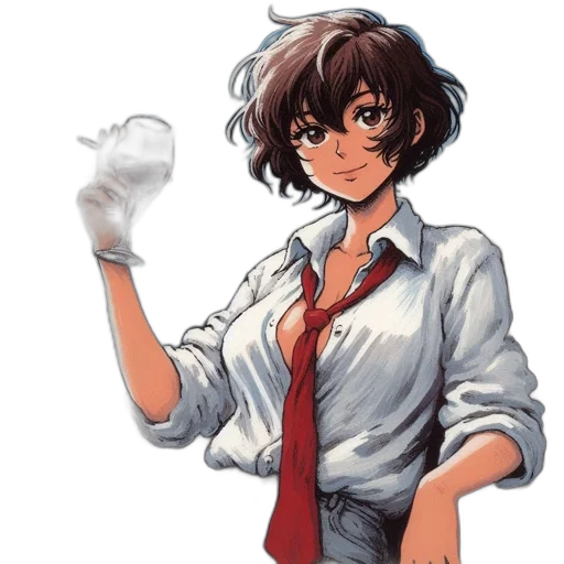 staff, weapon, jacket, dress transparent PNG cut-out
