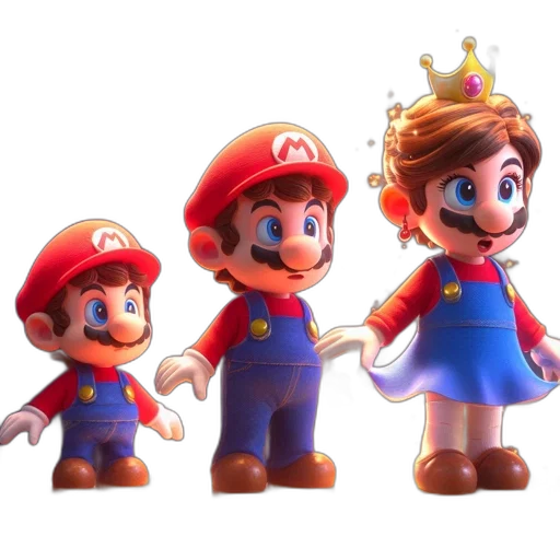 crown, staff, 3d render, concept art transparent PNG cut-out