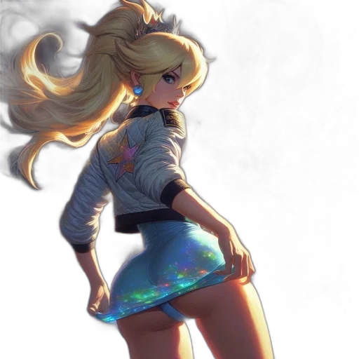 dress, jacket, staff, concept art transparent PNG cut-out