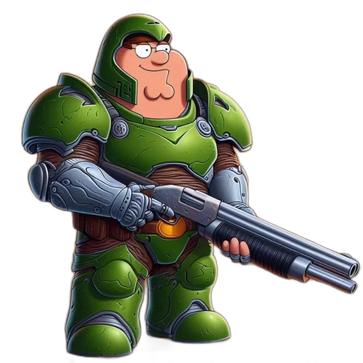 weapon, robot, animal, staff transparent PNG cut-out