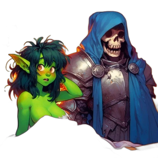 concept art, pixel art, fantasy art, comic book art transparent PNG cut-out
