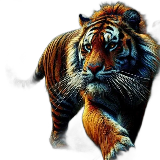 animal, creature, photorealistic, fantasy art transparent PNG cut-out