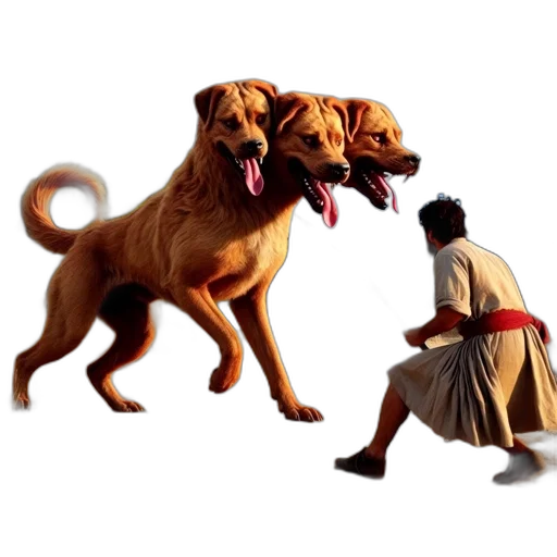 animal, concept art, photorealistic, oil painting transparent PNG cut-out