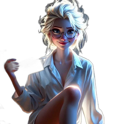 dress, staff, face, concept art transparent PNG cut-out
