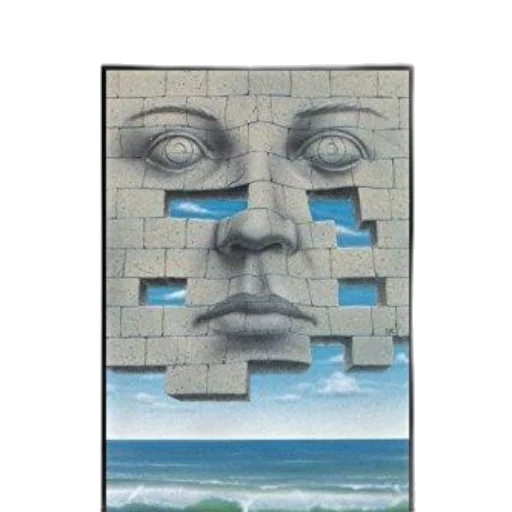 face, mask, robot, building transparent PNG cut-out