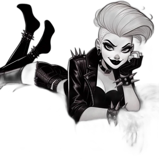 comic book art, concept art, cartoon, fantasy art transparent PNG cut-out