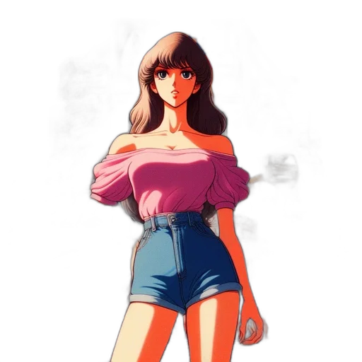 dress, jacket, robot, anime transparent PNG cut-out