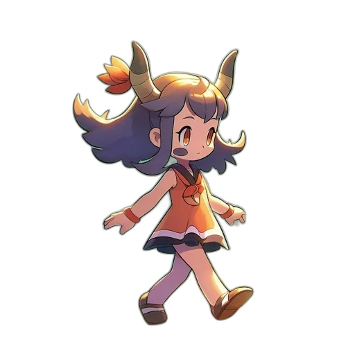 staff, crown, creature, hair transparent PNG cut-out