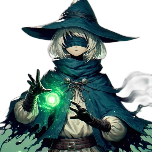 staff, mask, weapon, hat transparent PNG cut-out