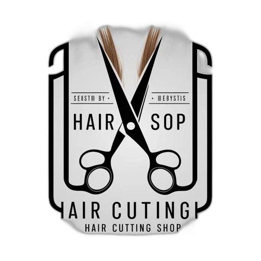hair, staff, minimalistic, logo transparent PNG cut-out