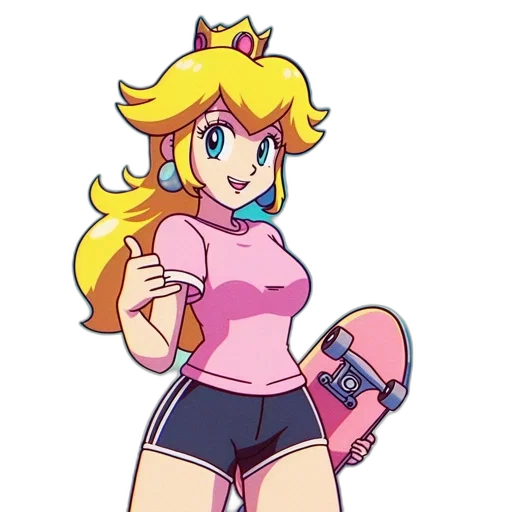 dress, weapon, crown, pixel art transparent PNG cut-out