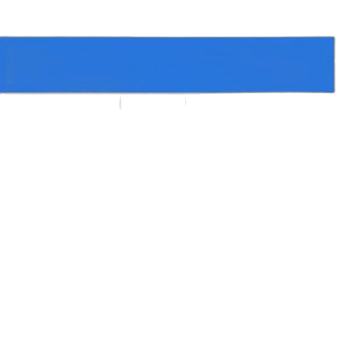 blue, bar, chart, showing transparent PNG cut-out