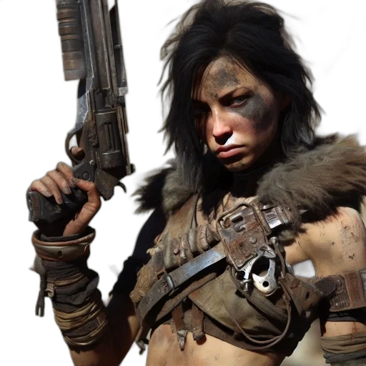 weapon, staff, face, concept art transparent PNG cut-out