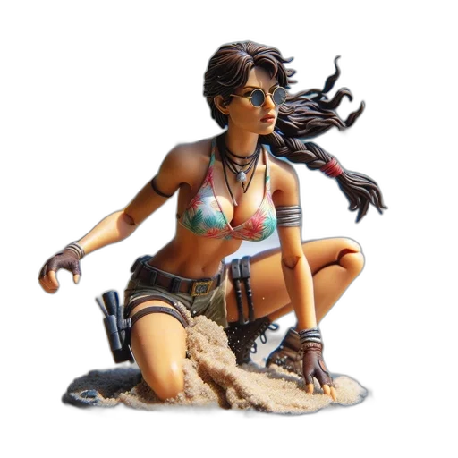 concept art, fantasy art, 3d render, comic book art transparent PNG cut-out