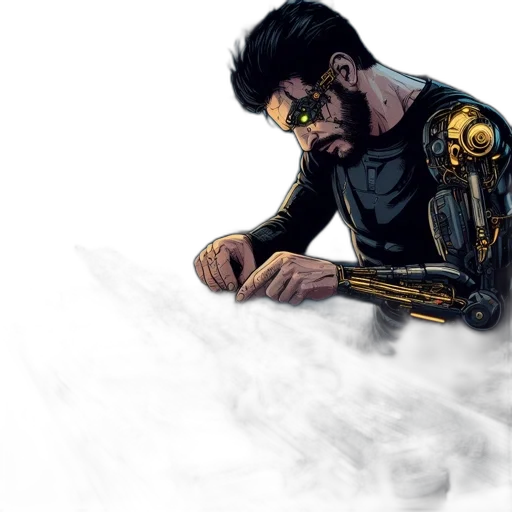 jacket, comic book art, concept art, fantasy art transparent PNG cut-out