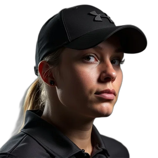 staff, face, hat, under transparent PNG cut-out