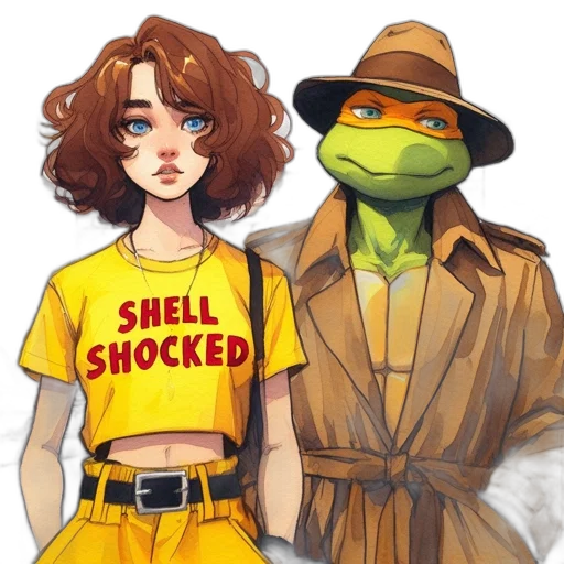 jacket, dress, hat, concept art transparent PNG cut-out