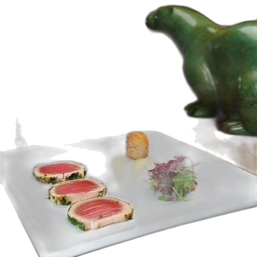 food, 3d render, photorealistic, plate transparent PNG cut-out