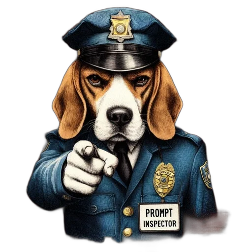 staff, beagle, dog, dresses transparent PNG cut-out