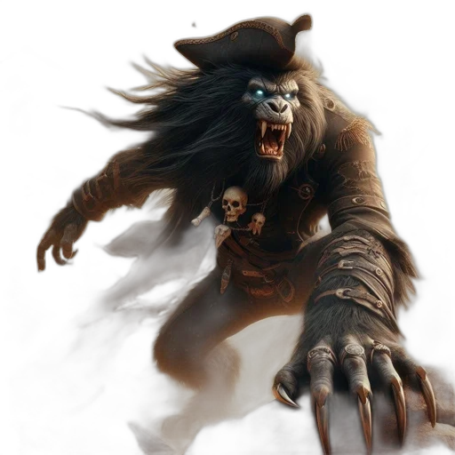 creature, animal, mask, concept art transparent PNG cut-out