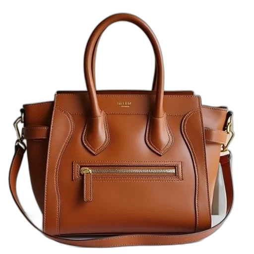 earth tones, celine, handbags transparent PNG cut-out