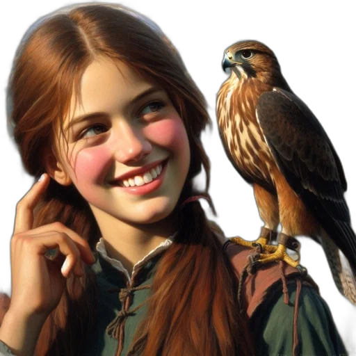 animal, face, creature, photorealistic transparent PNG cut-out