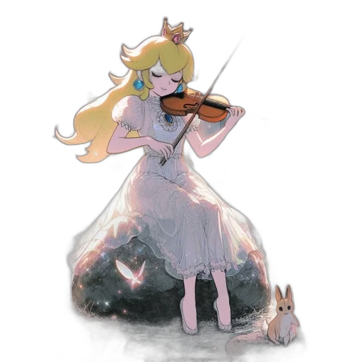 dress, weapon, crown, concept art transparent PNG cut-out
