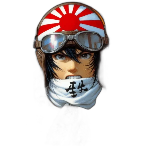 mask, hat, face, 3d render transparent PNG cut-out