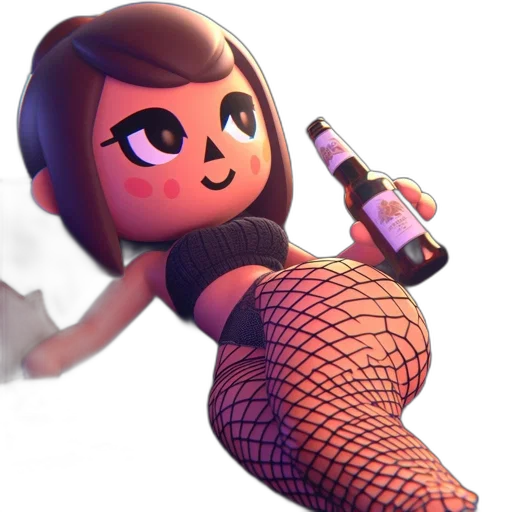 bottle, weapon, dress, robot transparent PNG cut-out