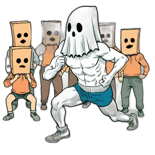mask, robot, creature, concept art transparent PNG cut-out