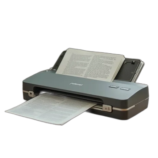fellow, portable, laminator transparent PNG cut-out