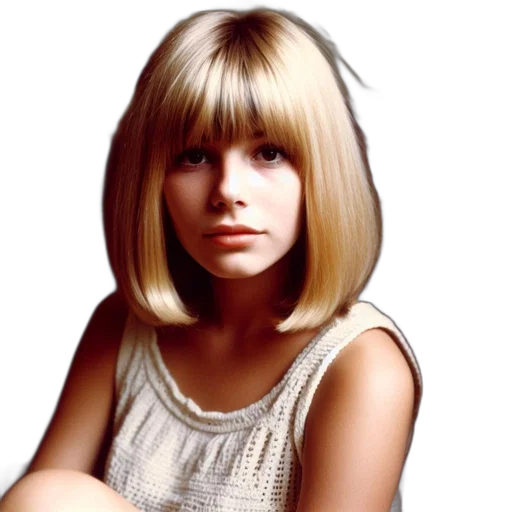 hair, photorealistic, young, woman transparent PNG cut-out