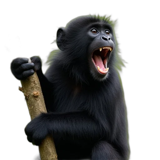 animal, staff, creature, face transparent PNG cut-out