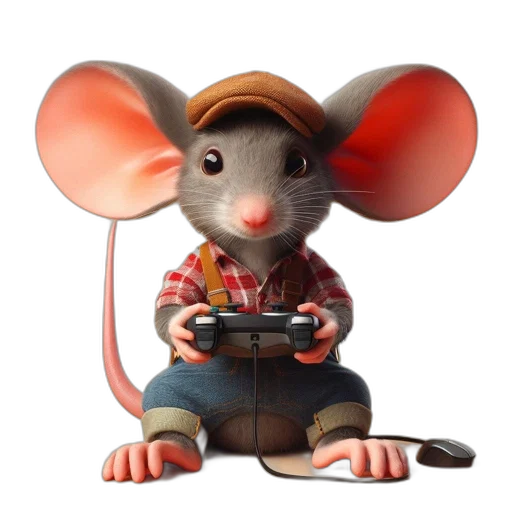 animal, hat, staff, jacket transparent PNG cut-out