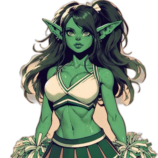 fantasy art, pixel art, concept art, comic book art transparent PNG cut-out