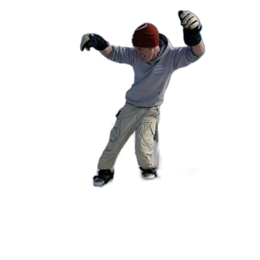 staff, robot, hat, creature transparent PNG cut-out