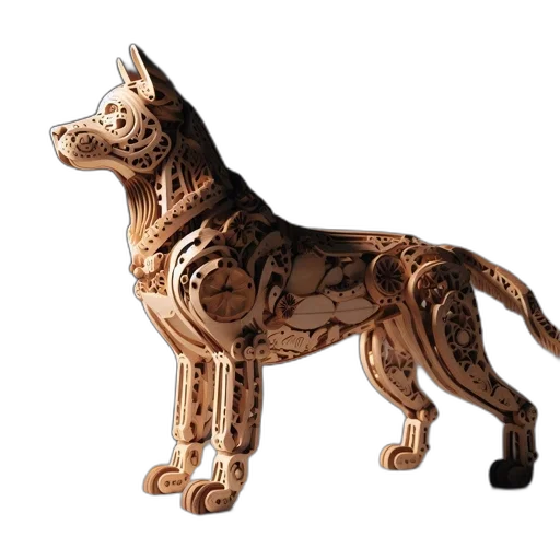 jewelry, animal, staff, 3d render transparent PNG cut-out