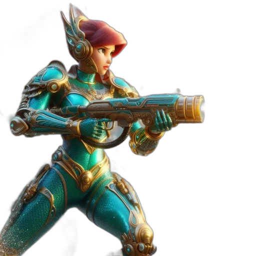 weapon, robot, sword, staff transparent PNG cut-out