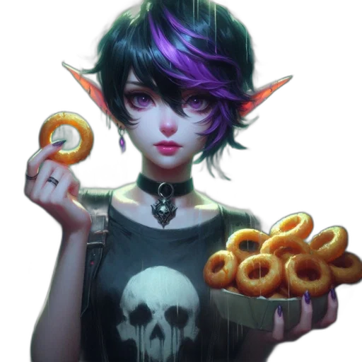 food, jewelry, staff, fantasy art transparent PNG cut-out